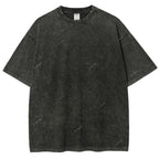 Unisex Art Goldfish Printed Washed Tee