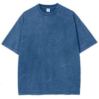 Unisex Turtle Printed Washed Tee
