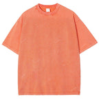 Unisex Turtle Printed Washed Tee