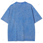 Unisex Vintage Beer Printed Washed Tee