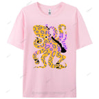 Octopus Cotton Casual T-Shirt