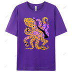Octopus Cotton Casual T-Shirt