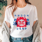 Japanese God Cotton Casual T-Shirt