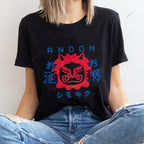 Japanese God Cotton Casual T-Shirt