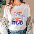 Japanese Koinobori Cotton Casual T-Shirt