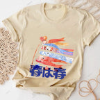 Japanese Koinobori Cotton Casual T-Shirt