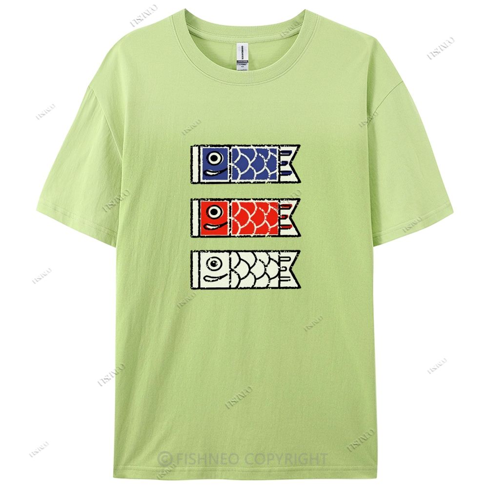 Koinobori Cotton Casual T-Shirt