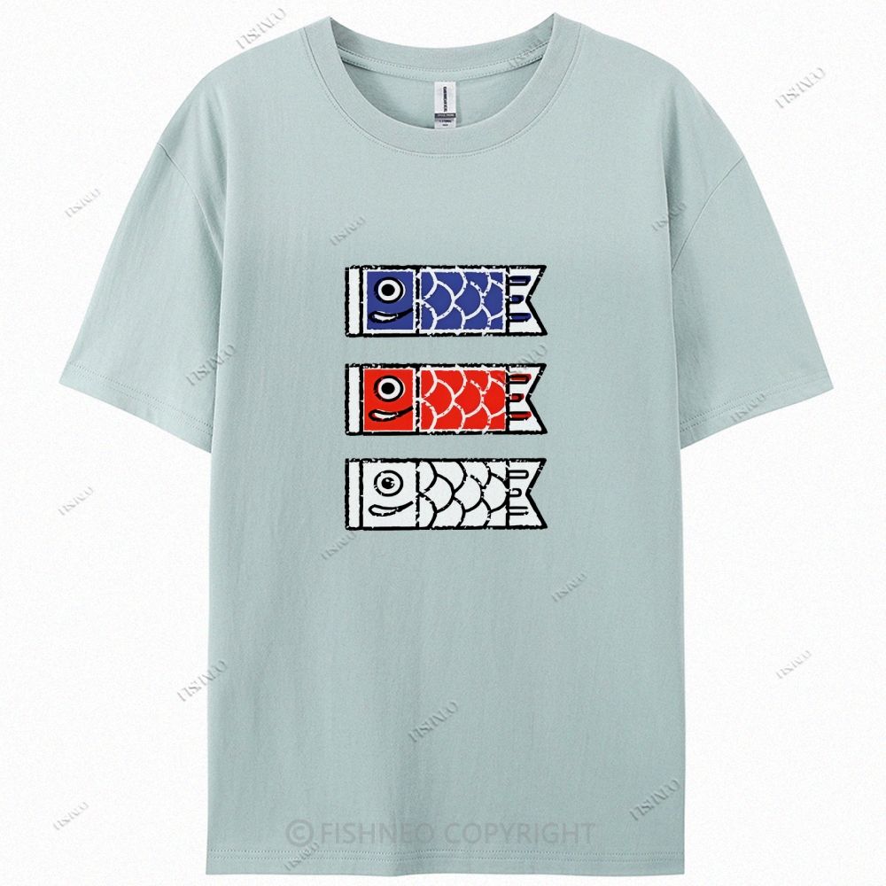 Koinobori Cotton Casual T-Shirt