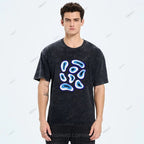 Unisex Eye Printed Washed Tee