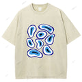 Unisex Eye Printed Washed Tee