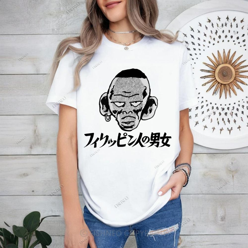 Japanese Graffiti Cotton T-shirt