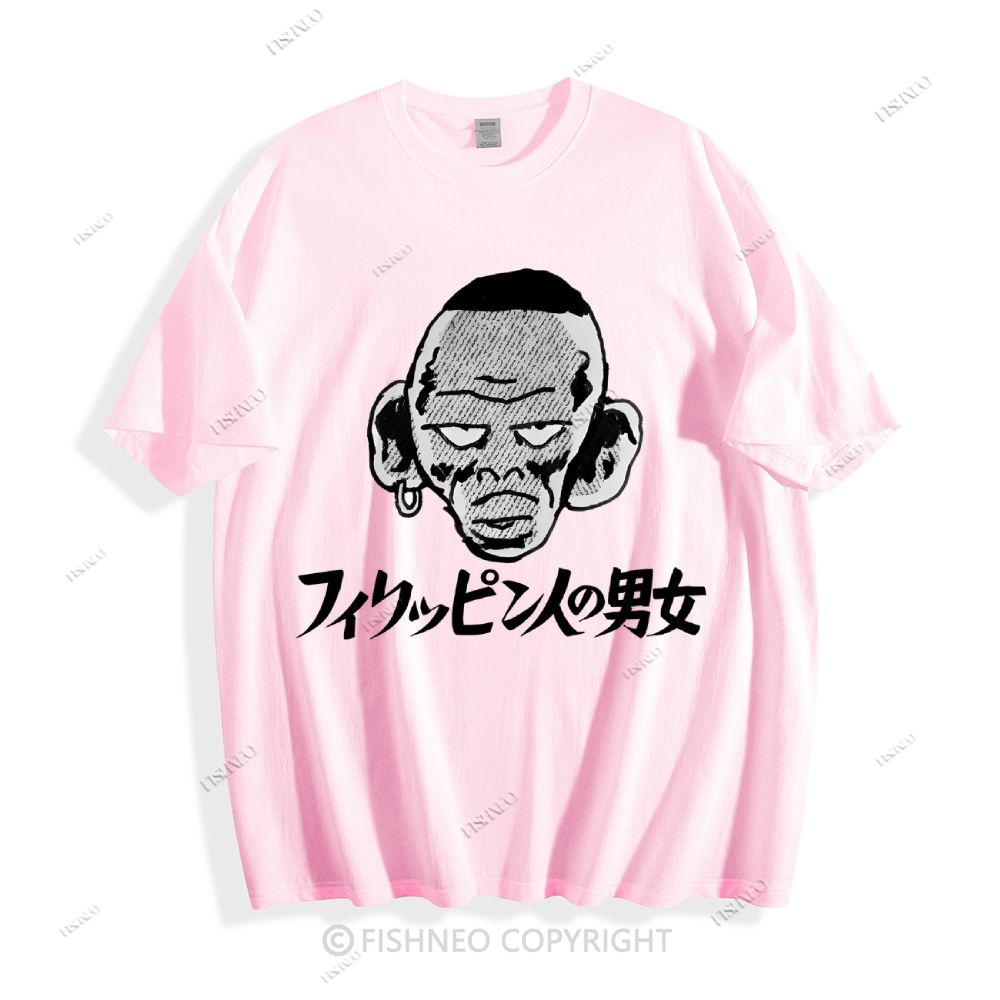 Japanese Graffiti Cotton T-shirt