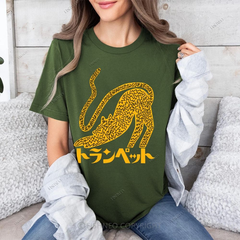 Japanese Graffiti Cotton T-shirt