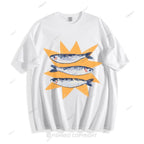 Sardine Cotton T-shirt