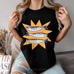 Sardine Cotton T-shirt
