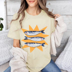 Sardine Cotton T-shirt