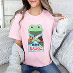 Japanese Frog Cotton T-shirt