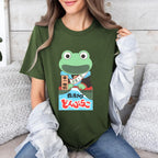 Japanese Frog Cotton T-shirt