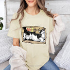 Cat In Box Cotton T-shirt