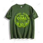 Trendy Letter Cotton T-shirt
