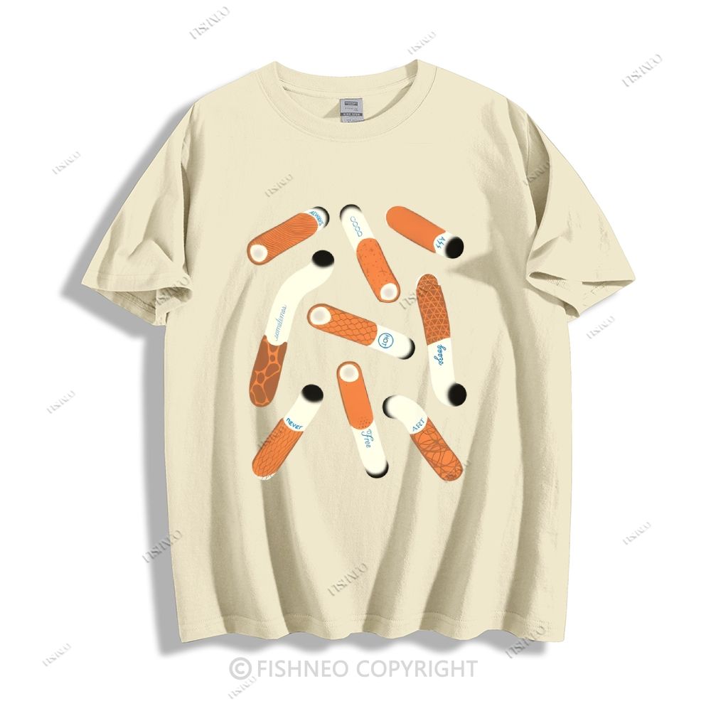 Cigarette Cotton T-shirt