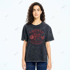 Unisex Tsukiji Market Printed Washed Tee