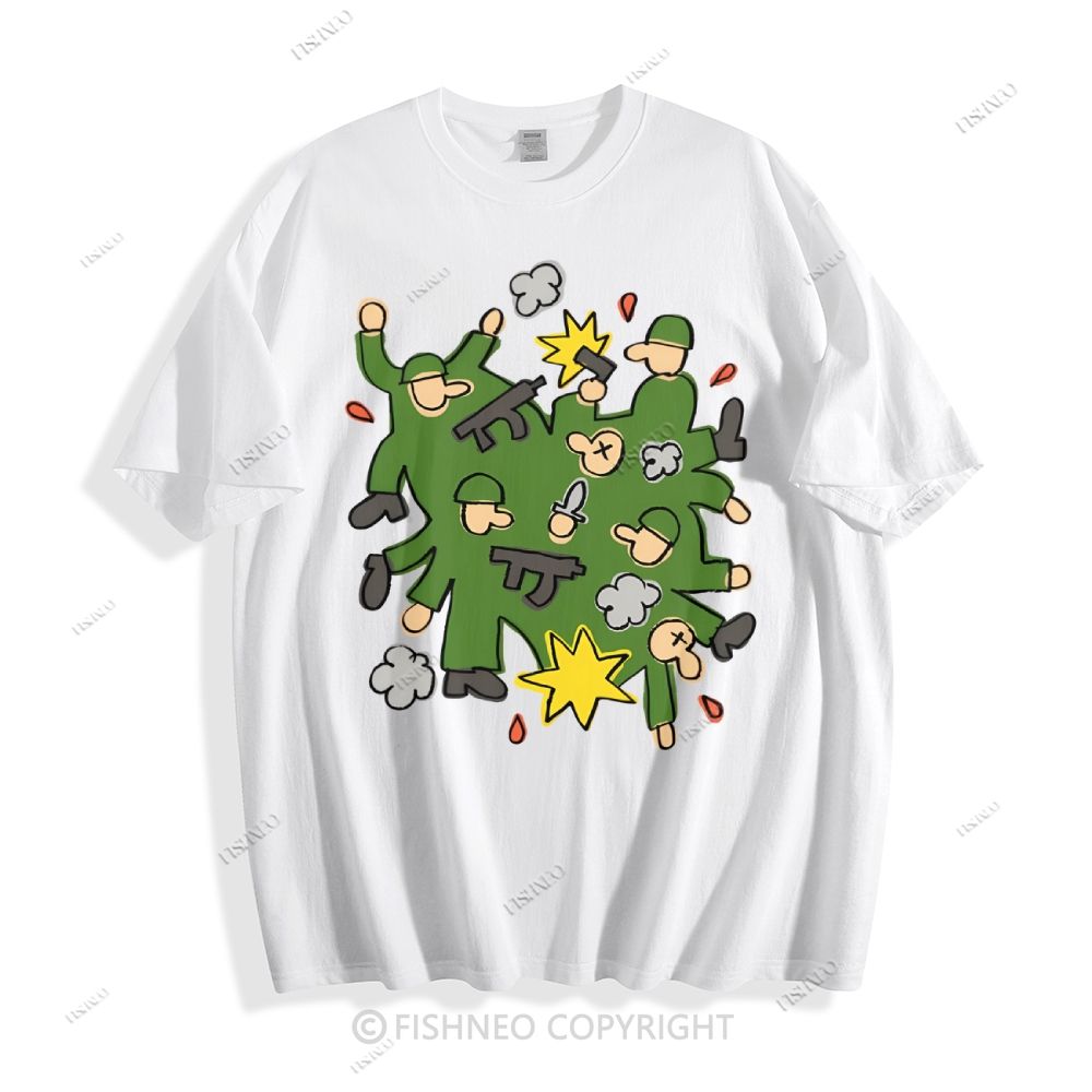 Graffiti Cotton T-shirt