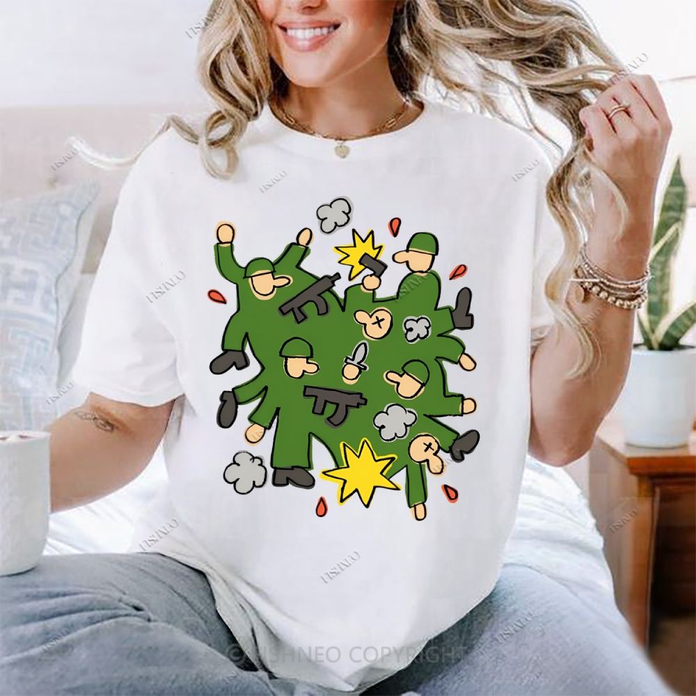 Graffiti Cotton T-shirt
