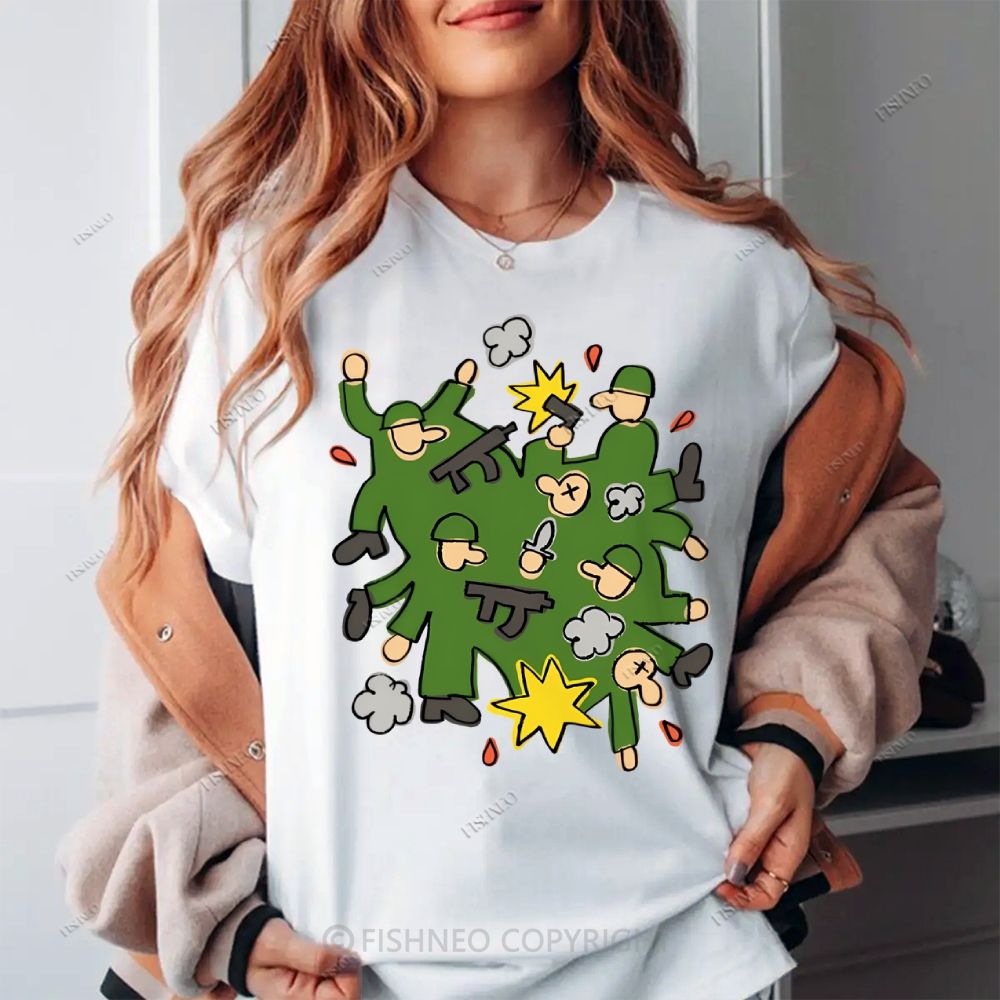 Graffiti Cotton T-shirt