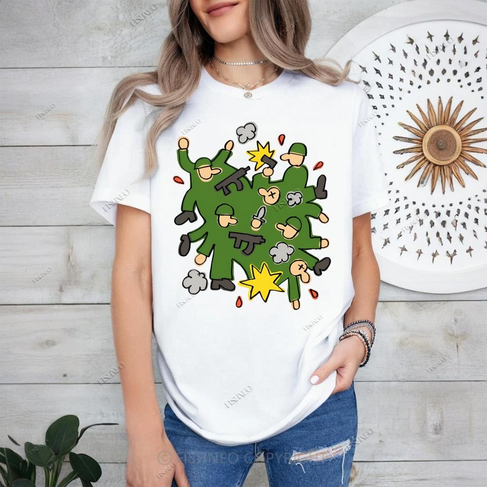 Graffiti Cotton T-shirt