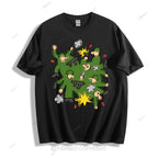 Graffiti Cotton T-shirt