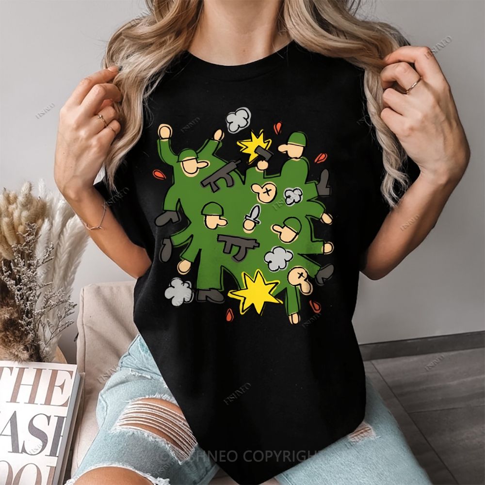 Graffiti Cotton T-shirt