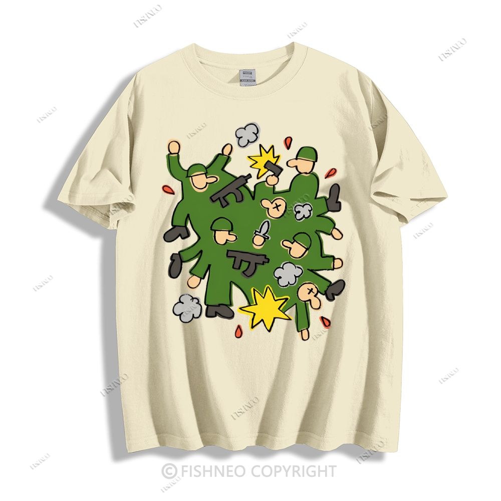 Graffiti Cotton T-shirt