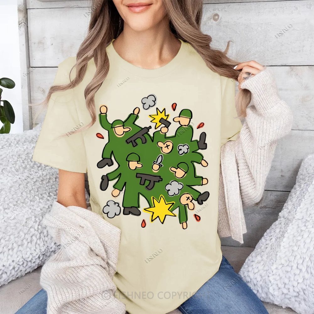 Graffiti Cotton T-shirt
