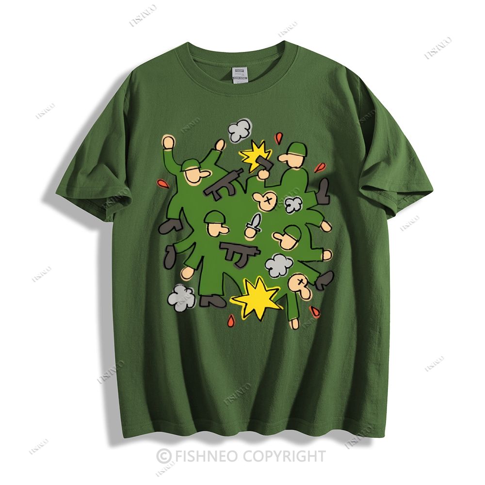 Graffiti Cotton T-shirt
