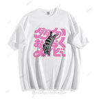 Japanese Cat Cotton T-shirt