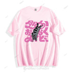Japanese Cat Cotton T-shirt