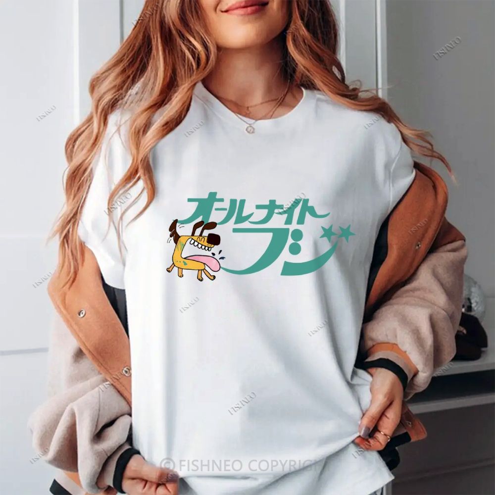 Japanese Dog Cotton T-shirt