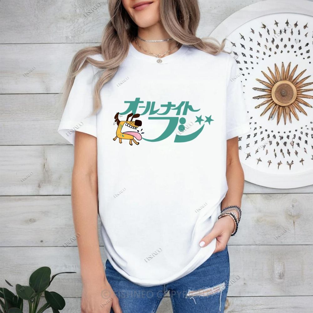 Japanese Dog Cotton T-shirt