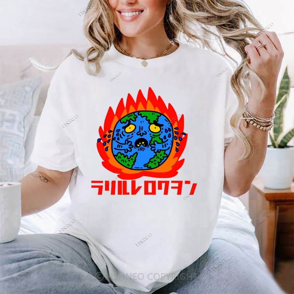 Japanese Graffiti Cotton T-shirt