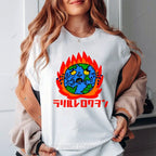 Japanese Graffiti Cotton T-shirt