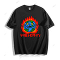 Japanese Graffiti Cotton T-shirt