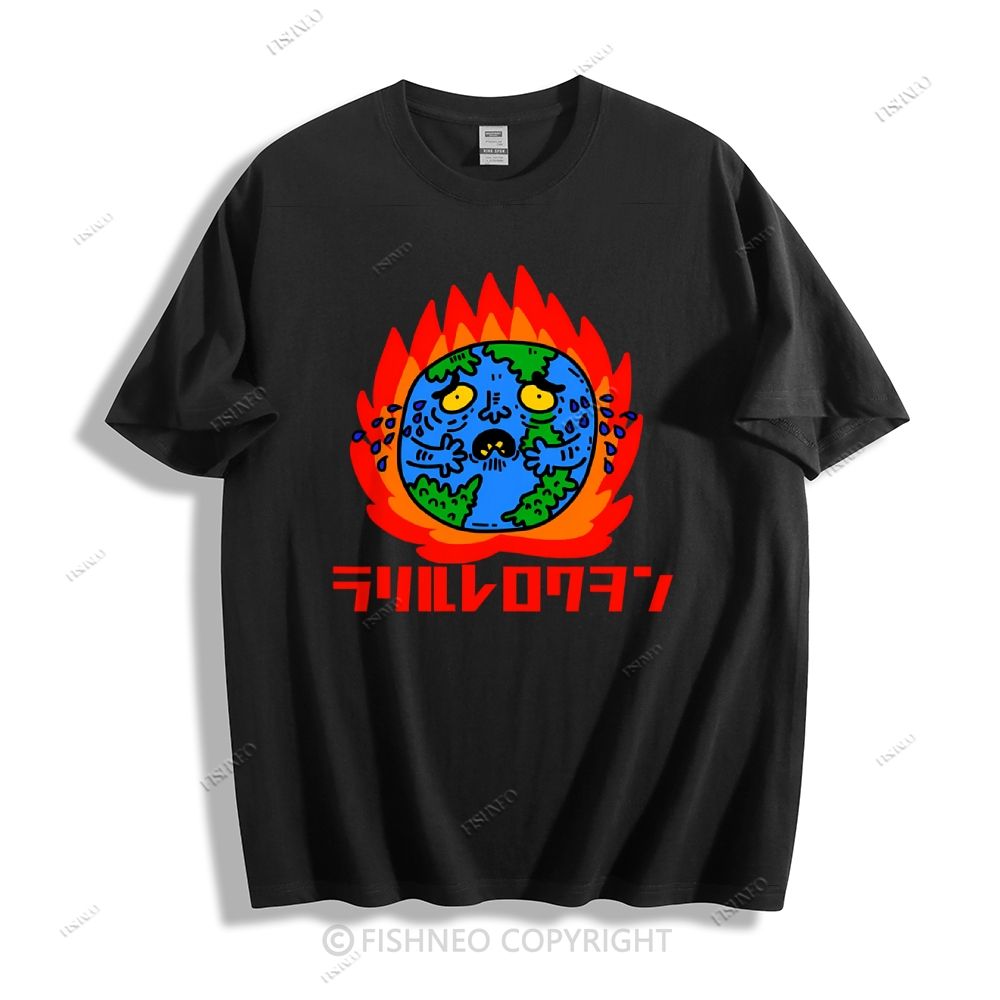 Japanese Graffiti Cotton T-shirt