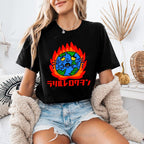 Japanese Graffiti Cotton T-shirt