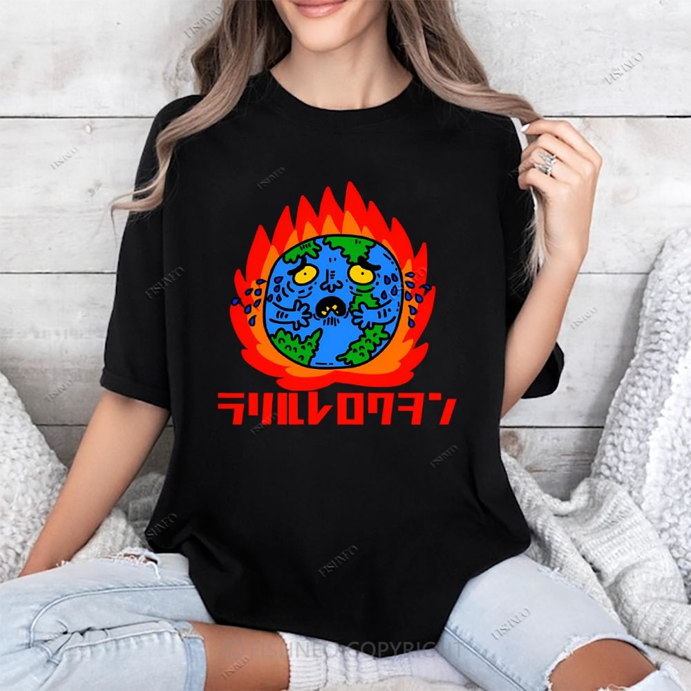 Japanese Graffiti Cotton T-shirt