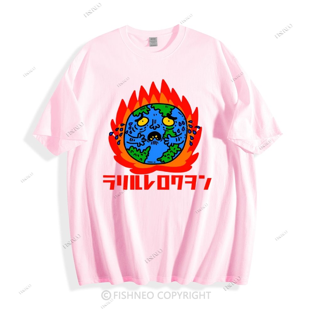 Japanese Graffiti Cotton T-shirt