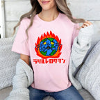 Japanese Graffiti Cotton T-shirt