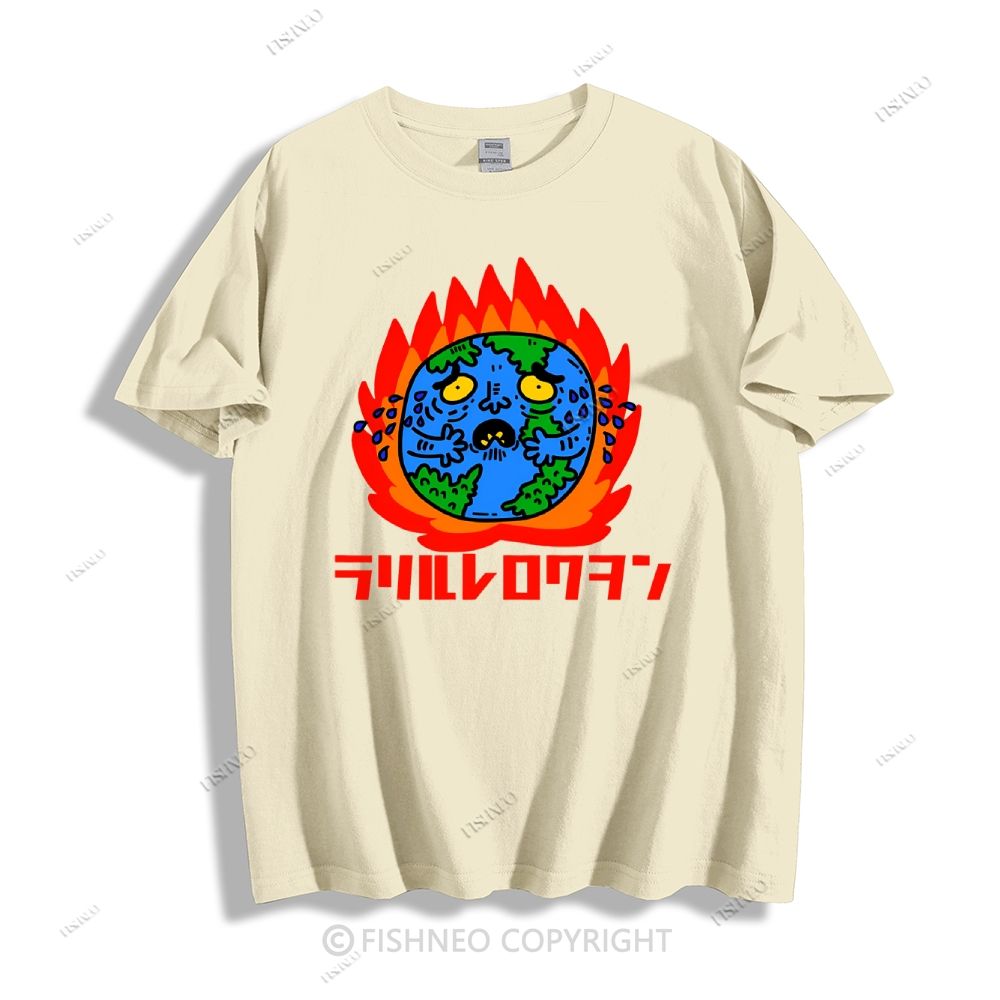 Japanese Graffiti Cotton T-shirt