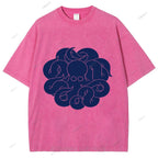 Unisex Octopus Printed Washed Tee