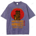 Unisex Hattori Hanzo Printed Washed Tee